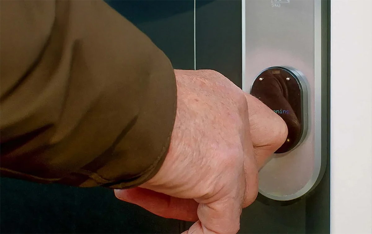 LOQED Touch Smart Lock Touch-Bedienung